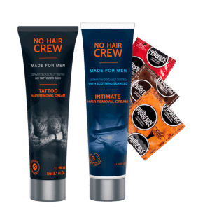 MISIÓN 69: NO HAIR CREW INTIMATE+ TATTOO NO HAIR REMOVAL CREAM